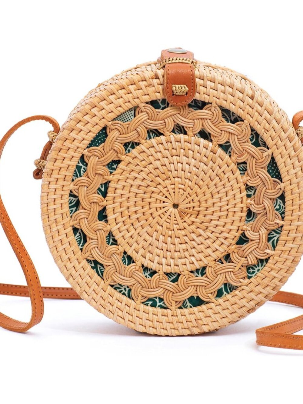 Straw Wicker Rattan Purses - Handmade Crossbody Bags for Women